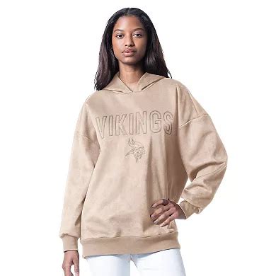 Women's G-III 4Her by Carl Banks Cream Minnesota Vikings Best Hitter ...