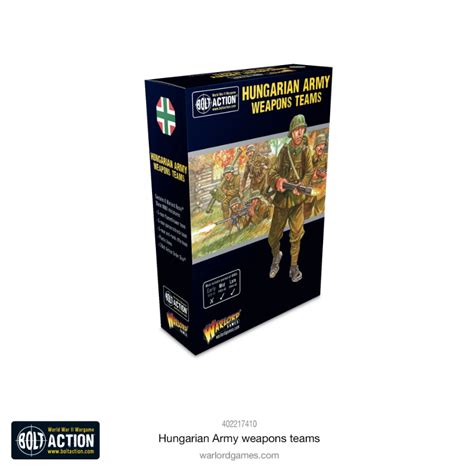 Buy Bolt Action - Hungarian (Winter) Weapons Teams - Warlord Games ...