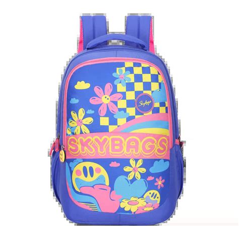 Skybags KLAN PLUS 07 SCHOOL BACKPACK BLUE - Luggage & Bags Shop In Meerut