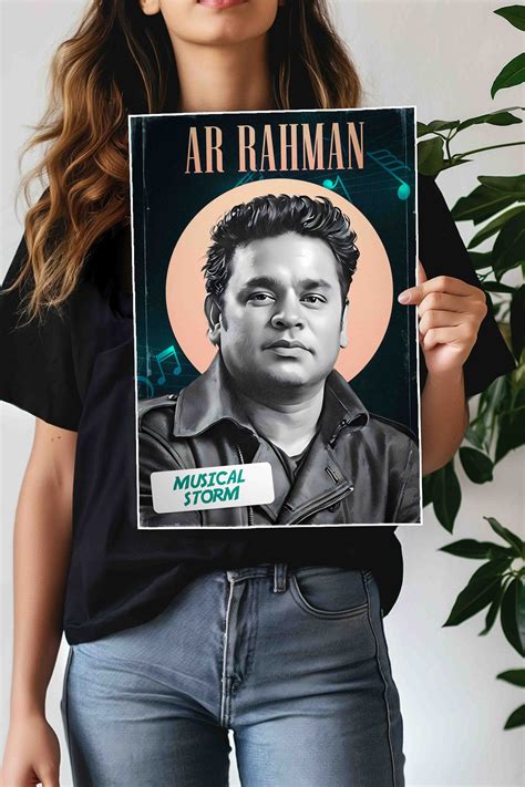 AR Rahman X Musical STORM | ARR | Music Artist Poster | Posterized.in