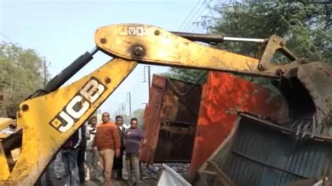 Bulldozer action on house of main accused in murder of cow shelter ...