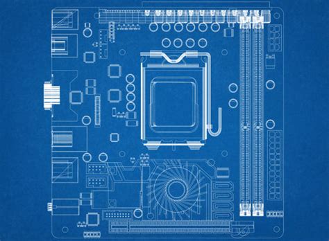 Computer Circuit Board Drawing 的图像结果