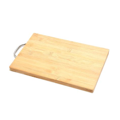 Thick Wooden Bamboo Kitchen Chopping Cutting Slicing Board with Holder ...
