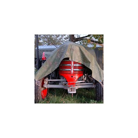 Buy 5X7 18oz Heavy Duty Canvas Tarp with D-Rings and Corner Grommets ...