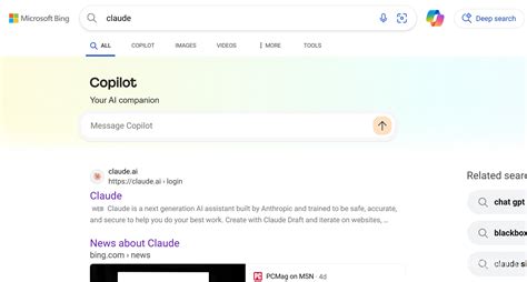 Bing Copiot 的图像结果