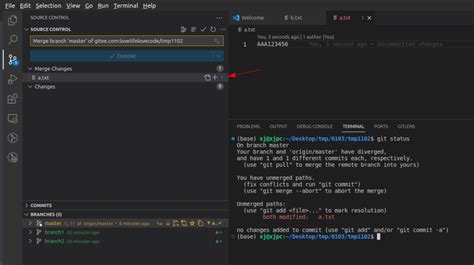 VSCode Git Integration 的图像结果