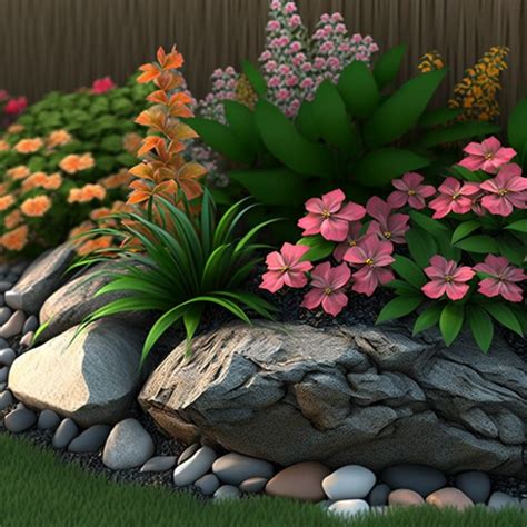 10 Small Flower Bed Ideas with Rocks to Make Your Garden Stand Out ...