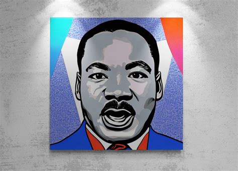 Martin Luther King Jr Pop Art