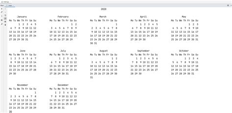 Image result for Enumerate Calendar Example Python