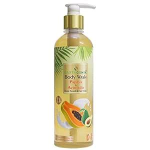 Buy Earthgenix Body Wash Papaya & Avocado 300ml, (Loofah Free), For ...
