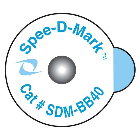 Buy Spee-D-Mark SDM-BB40 Radiology Skin Marker Radiopaque, 4.0 mm Size ...