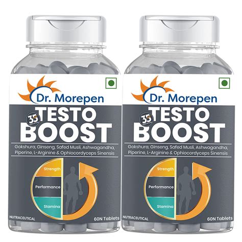 Buy DR. MOREPEN Testo Booster For Men Enriched With Gokshura, , Safed ...