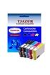 Cartouche d'encre T3AZUR Lot de 5 Cartouches compatibles type pour HP ...
