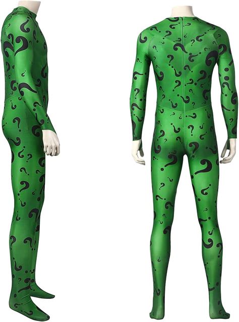 COSKEY Mens Riddler Bodysuit Riddler Costume Outfit India | Ubuy