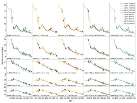 Simulating Water and Salt Migration through Soils with a Clay Layer and ...