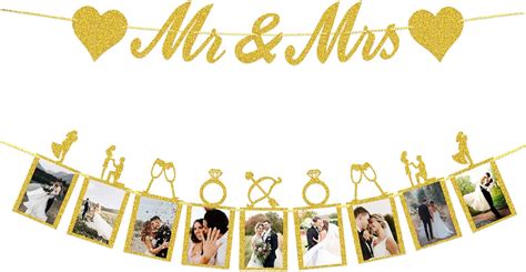 Wedding Decorations,Mr & Mrs Banner and Photo India | Ubuy