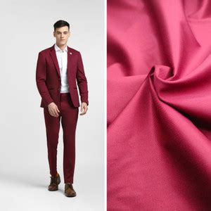 MAHAMAYA FABRICS & FASHION Cotton Lycra Solid Suit Fabric Price in ...