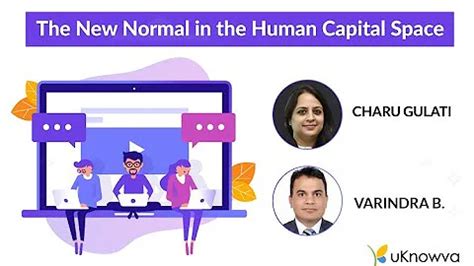 Webinar - The new normal in Human Capital Space