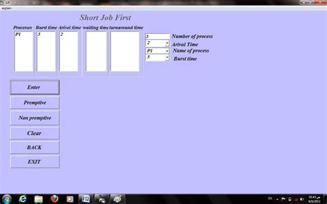 SJF Scheduling Algorithm Examples 的图像结果