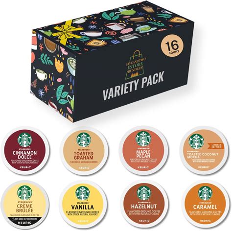 Amazon.com: Decaf Coffee Pods Variety Pack - 16 K Cups, 8 Flavors ...