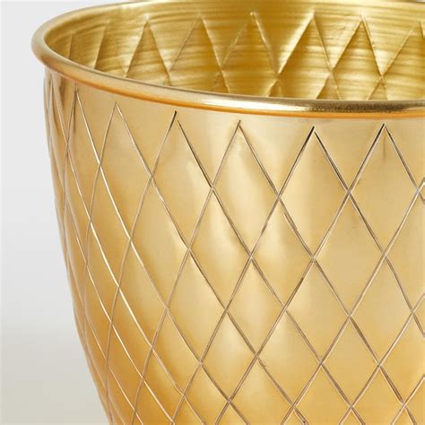 Buy Corsica Eden Metal Embossed Planter from Corsica by Home Centre at ...