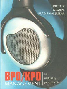 Buy BPO/KPO Management: An Industry Perspective Book Online at Low ...