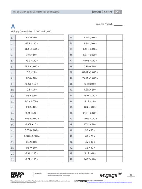 Image result for Eureka Math Grade 5 Module 1 Lesson 8