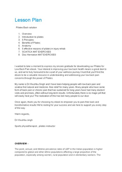 Ebook for pilates - Summary Guyton and Hall Textbook of Medical ...