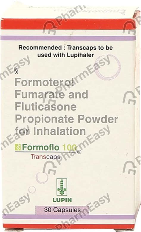 Buy Formoflo 100mcg Transcap Online at Flat 15% OFF | PharmEasy