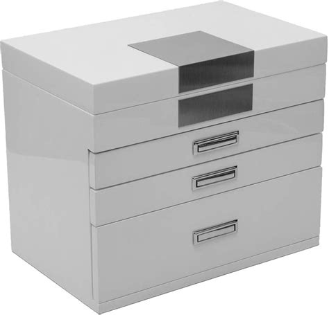 Extra Large Wooden Jewelry Box, 4-Layer Jewel Case India | Ubuy