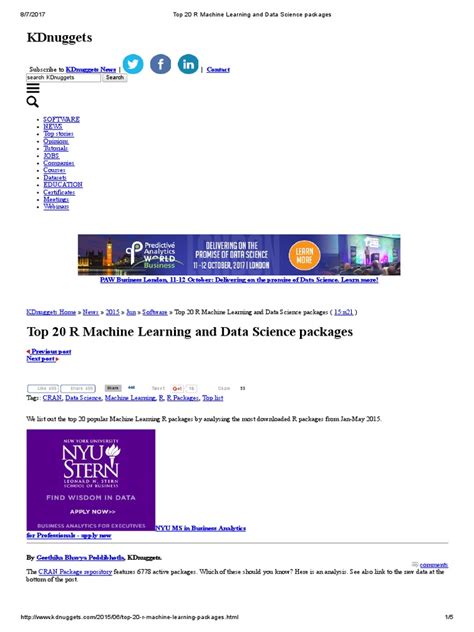 Image result for R Language Libraries for Machine Learning