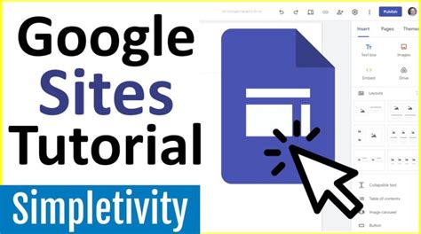 Image result for Creating a Google Site Tutorial