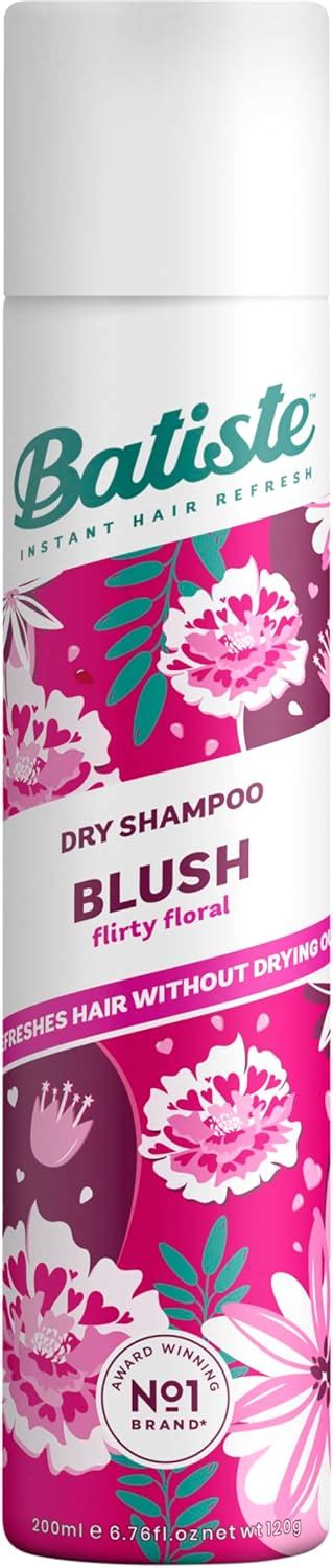 Batiste Dry Shampoo in Blush 350ml, Floral & flirty Fragrance, No Rinse ...