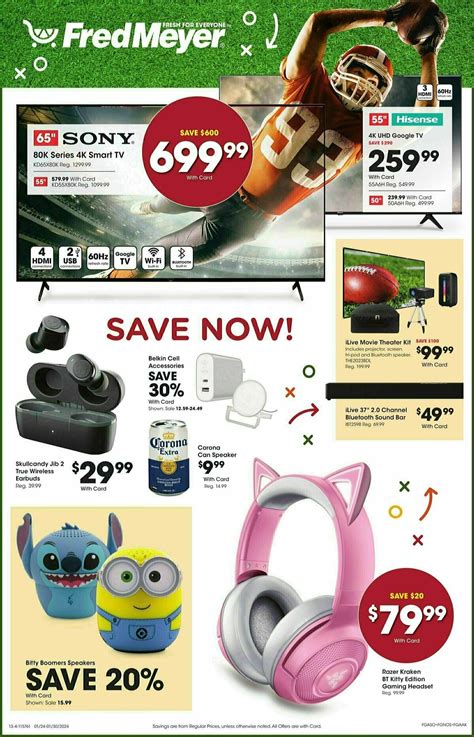 Fred Meyer Electronics Weekly Ad & Specials from January 24