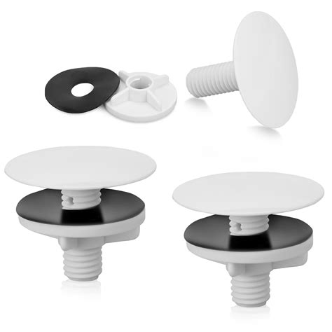Amazon.com: 3 Pcs Sink Hole Covers Caps Faucet Hole Cover White Kitchen ...
