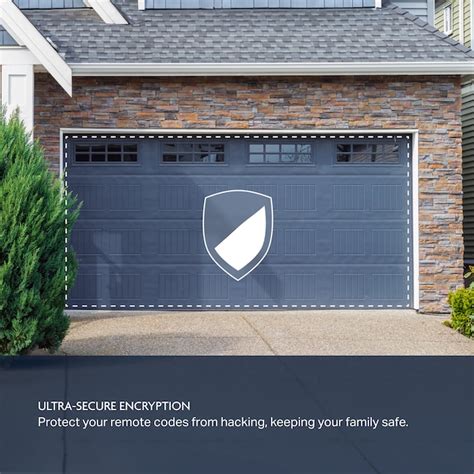 Chamberlain Wireless Garage Door Opener Keypad in the Garage Door ...