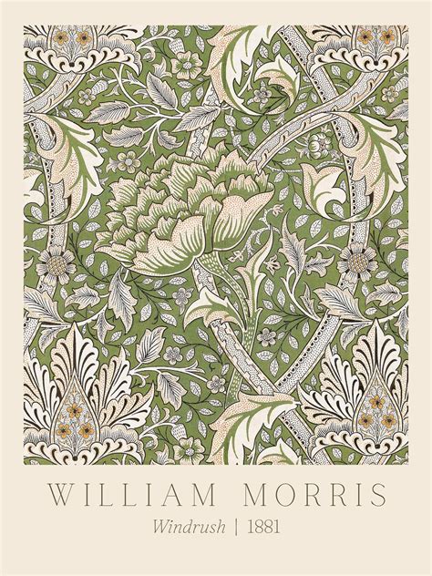 William Morris Art Print, Exhibition Poster, Printable Wall Art, Morris ...