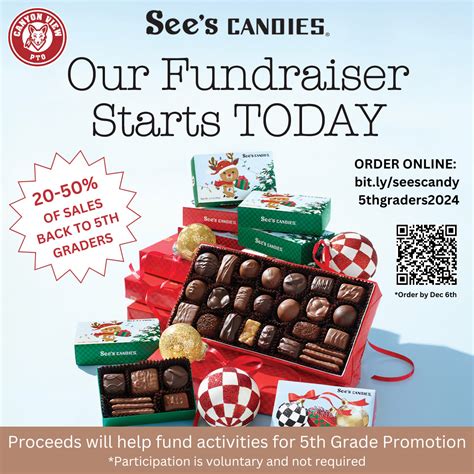 Nov 11- Dec 6: See's Candy Fundraiser | CANYON VIEW ELEMENTARY SCHOOL