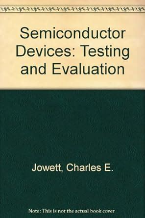 Buy Semiconductor Devices: Testing and Evaluation Book Online at Low ...