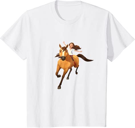 Buy Kids DreamWorks Spirit Riding Free - Lucky Riding Kids T-Shirt ...
