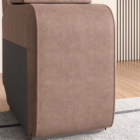 Buy Denver Fabric Console - Brown from Home Centre at just INR 12498.0