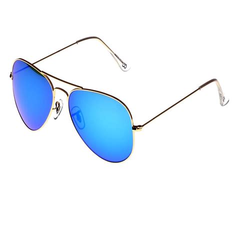 Buy Gio Collection UV Protected Aviator Unisex Sunglasses - (58 | Blue ...
