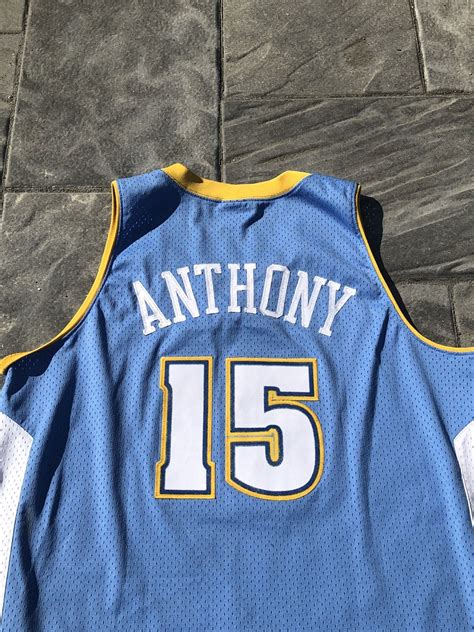 NBA × Nike × Vintage Vtg 2000s NBA Carmelo Anthony Denver Nuggets ...