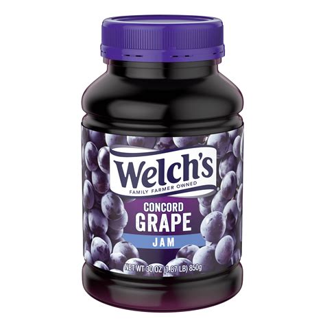 Welch's Concord Grape Jam, 30 oz Jar - Walmart.com