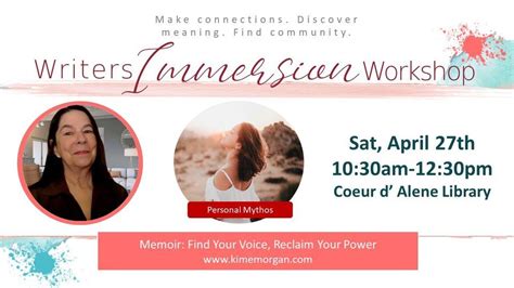 Memoir: Find Your Voice, Reclaim Your Power, Coeur d'Alene Public ...