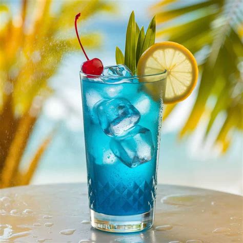 Blue Lagoon Lemonade Cocktail Recipe - Thirsty Tales