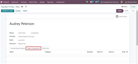 Image result for Odoo Payroll Module Work Flow