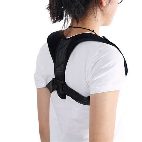 Adjustable Back Posture Corrector Clavicle Spine Back Shoulder Lumbar ...