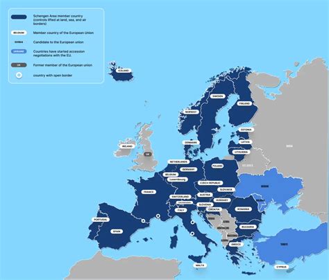 Absolute Guide On Schengen Area Countries With Map - Schen Travels