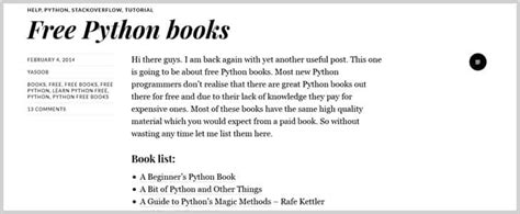 Image result for Free Python E-Books